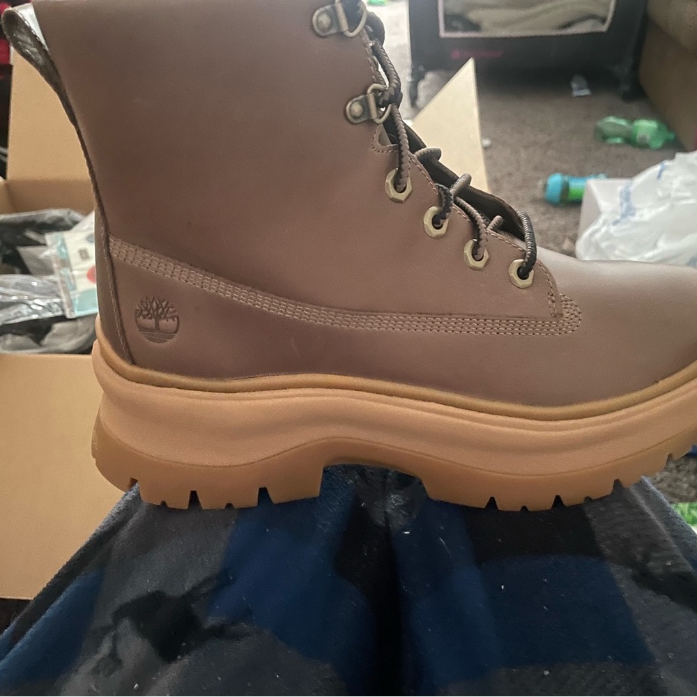 Timberland Brown Leather Boots